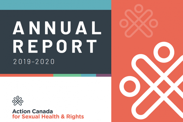 Cover page of the Action Canada 2019-2020 Annual Report