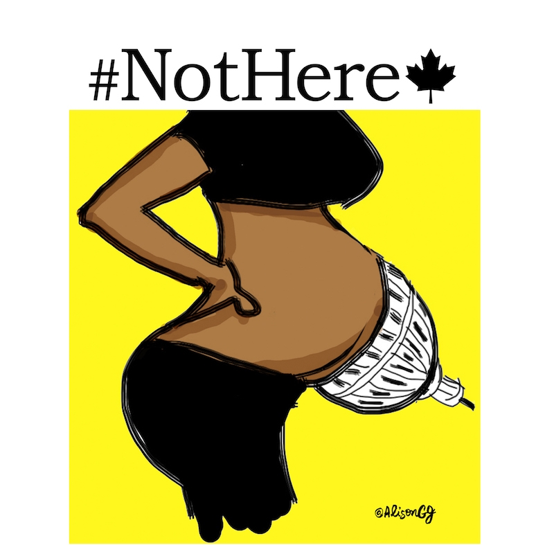 Not Here T-shirt