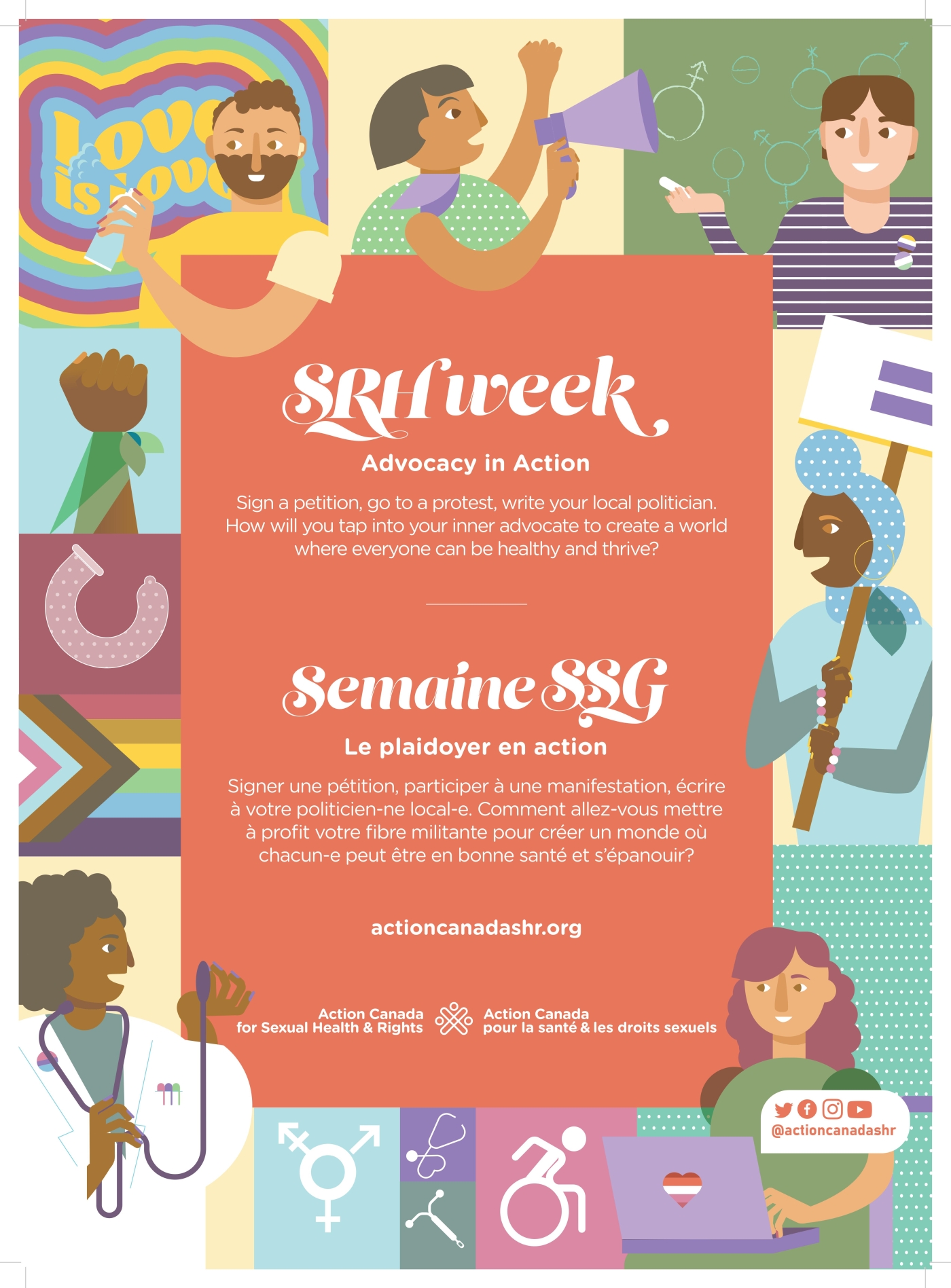 SRH Week 2022: Advocacy in Action poster