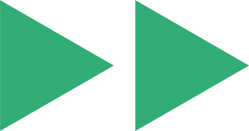 Two green arrows pointing right