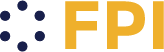 Future Planning Initiative logo - navy circles with gold letters FPI 