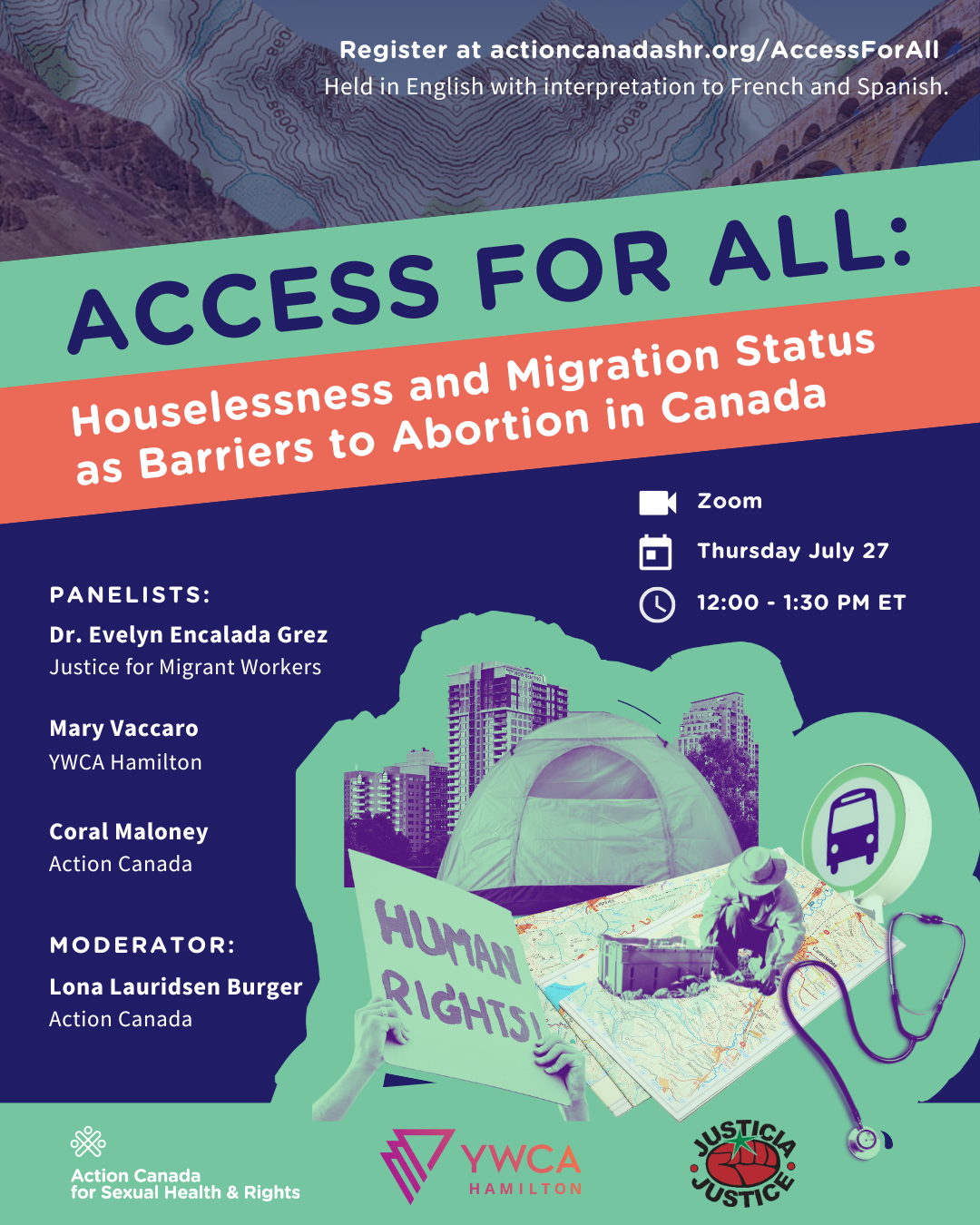 Poster for Access for All Webinar