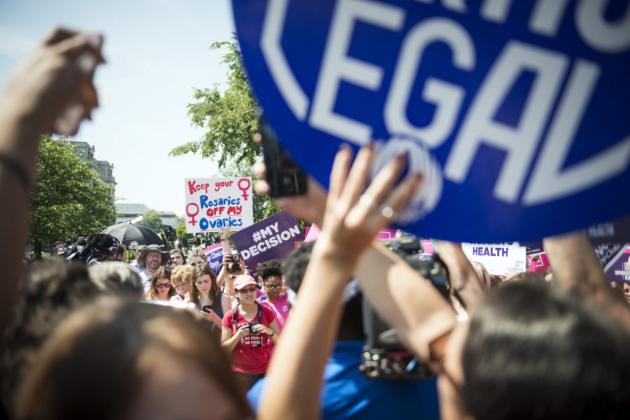 Pro-choice rally