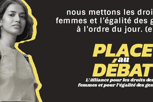 nous mettons les droits des femmes et l'égalité des genre à l'ordre du jour