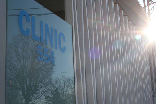 front of Clinic 554