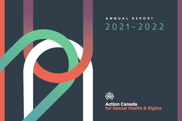 Cover of the 2021-2022 Action Canada Annual Report