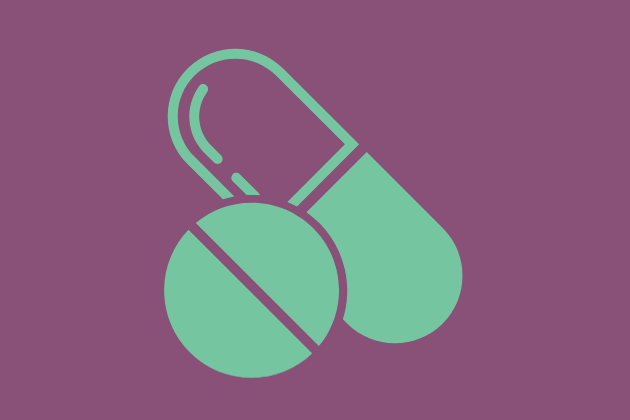 illustration of a pill
