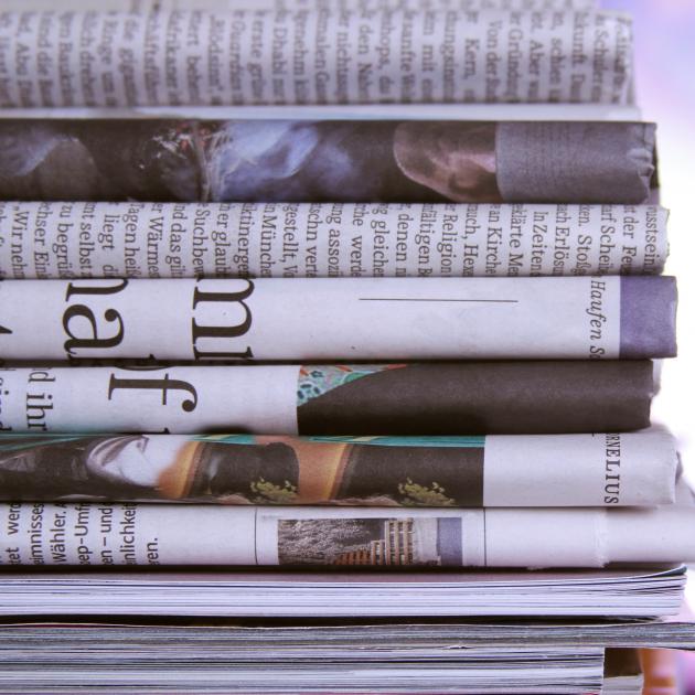 Stack of Newspapers