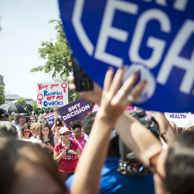 Image of abortion rights rally